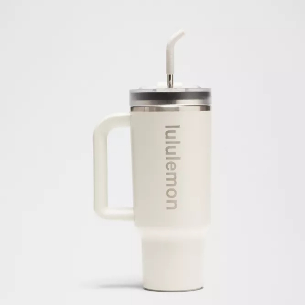 NWOT Lululemon Insulated Tumbler 40oz White